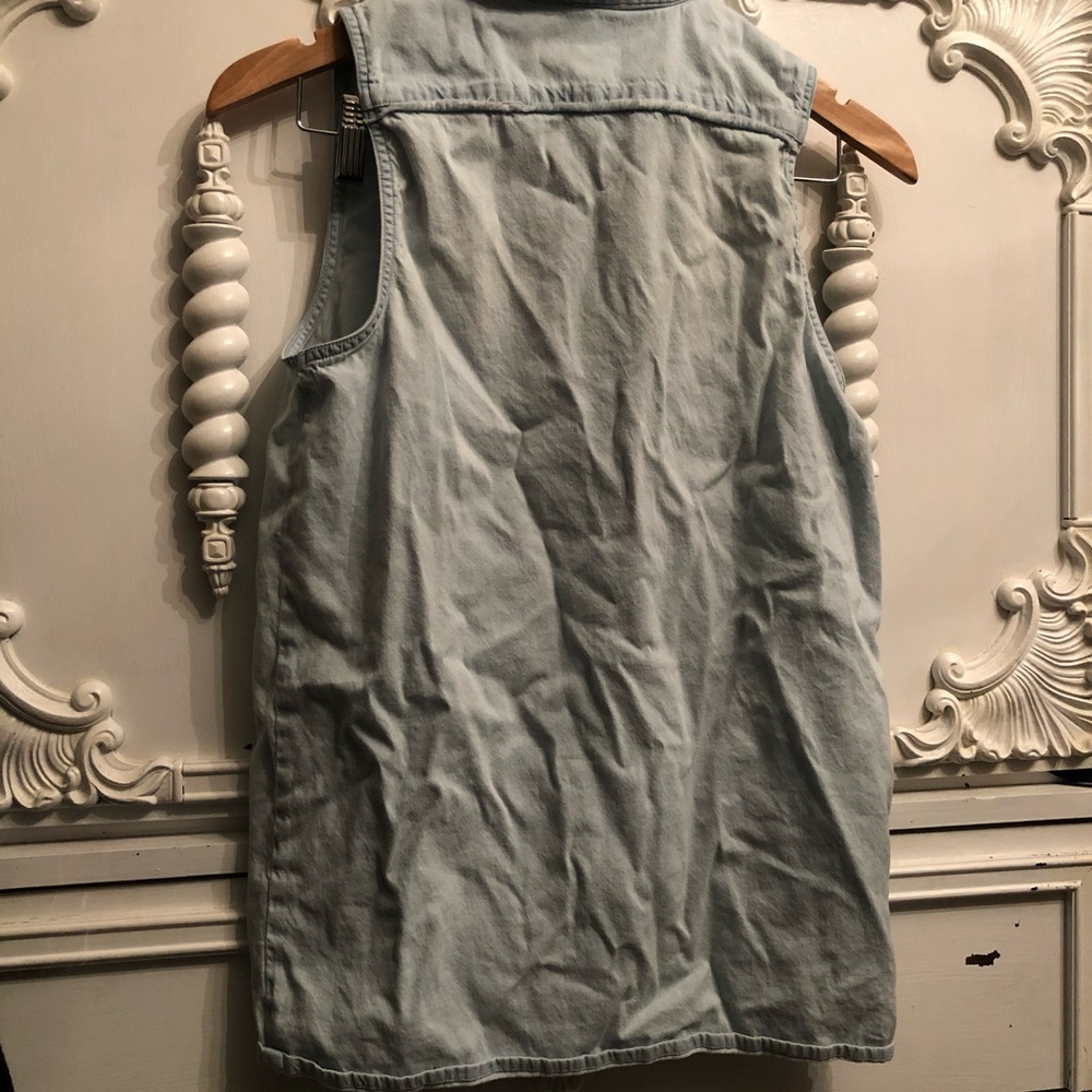 Cheap Monday- Distressed Chambray - Picture 7 of 7
